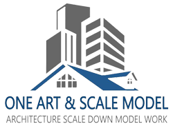 One Art & Scale Model logo